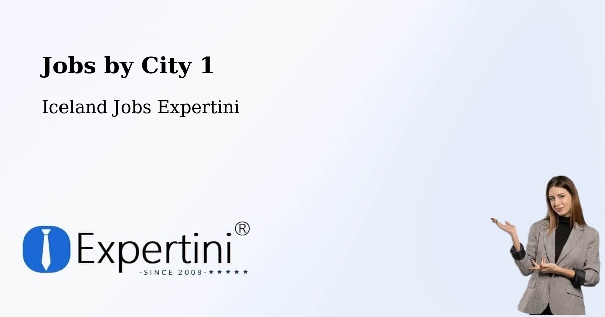 City Jobs in Iceland - Expertini