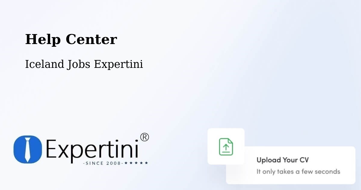 Help Center – Akranes - Iceland Jobs Expertini